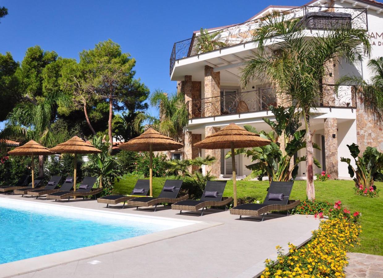 Villa Aquamarina Pavoncella Rossa Порто Пино Екстериор снимка