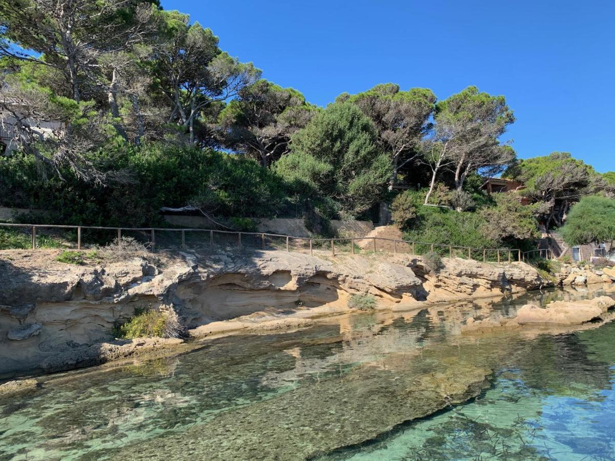 Villa Aquamarina Pavoncella Rossa Порто Пино Екстериор снимка