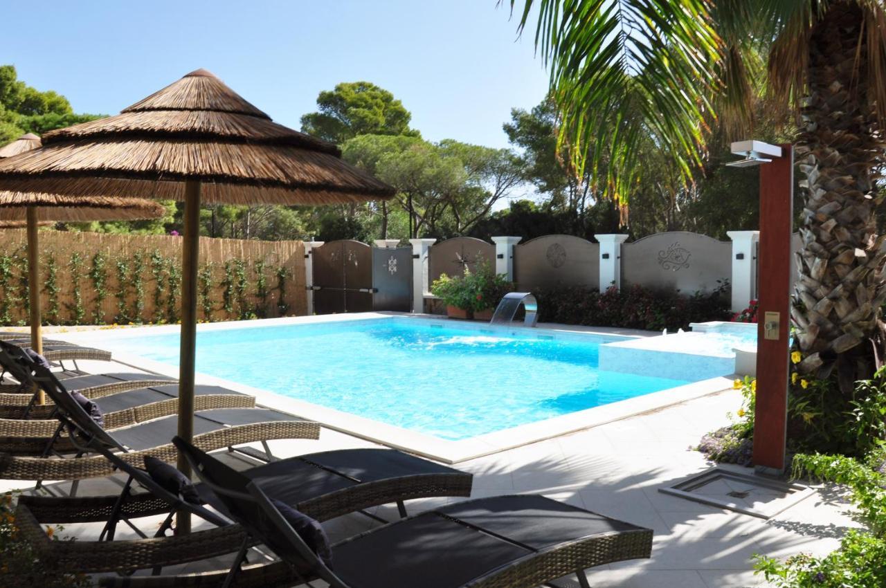 Villa Aquamarina Pavoncella Rossa Порто Пино Екстериор снимка