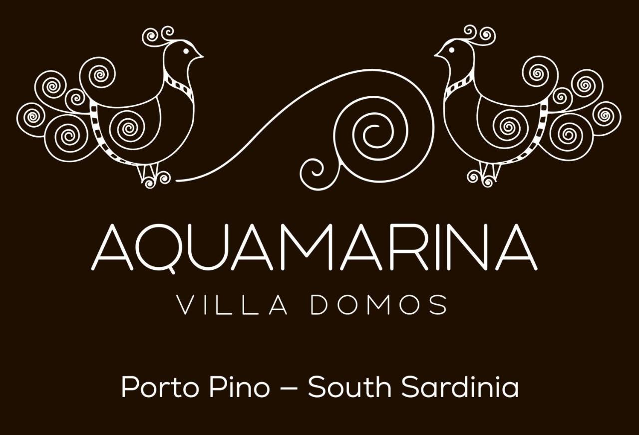 Villa Aquamarina Pavoncella Rossa Порто Пино Екстериор снимка