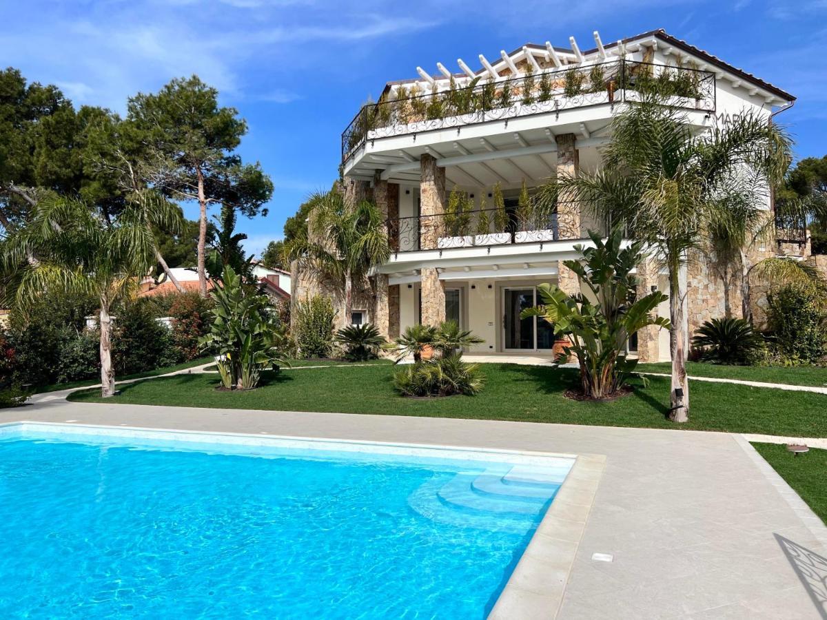 Villa Aquamarina Pavoncella Rossa Порто Пино Екстериор снимка