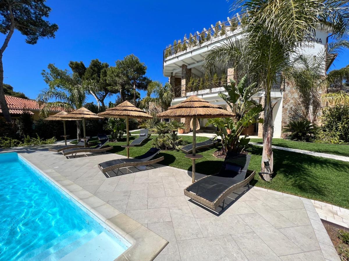 Villa Aquamarina Pavoncella Rossa Порто Пино Екстериор снимка